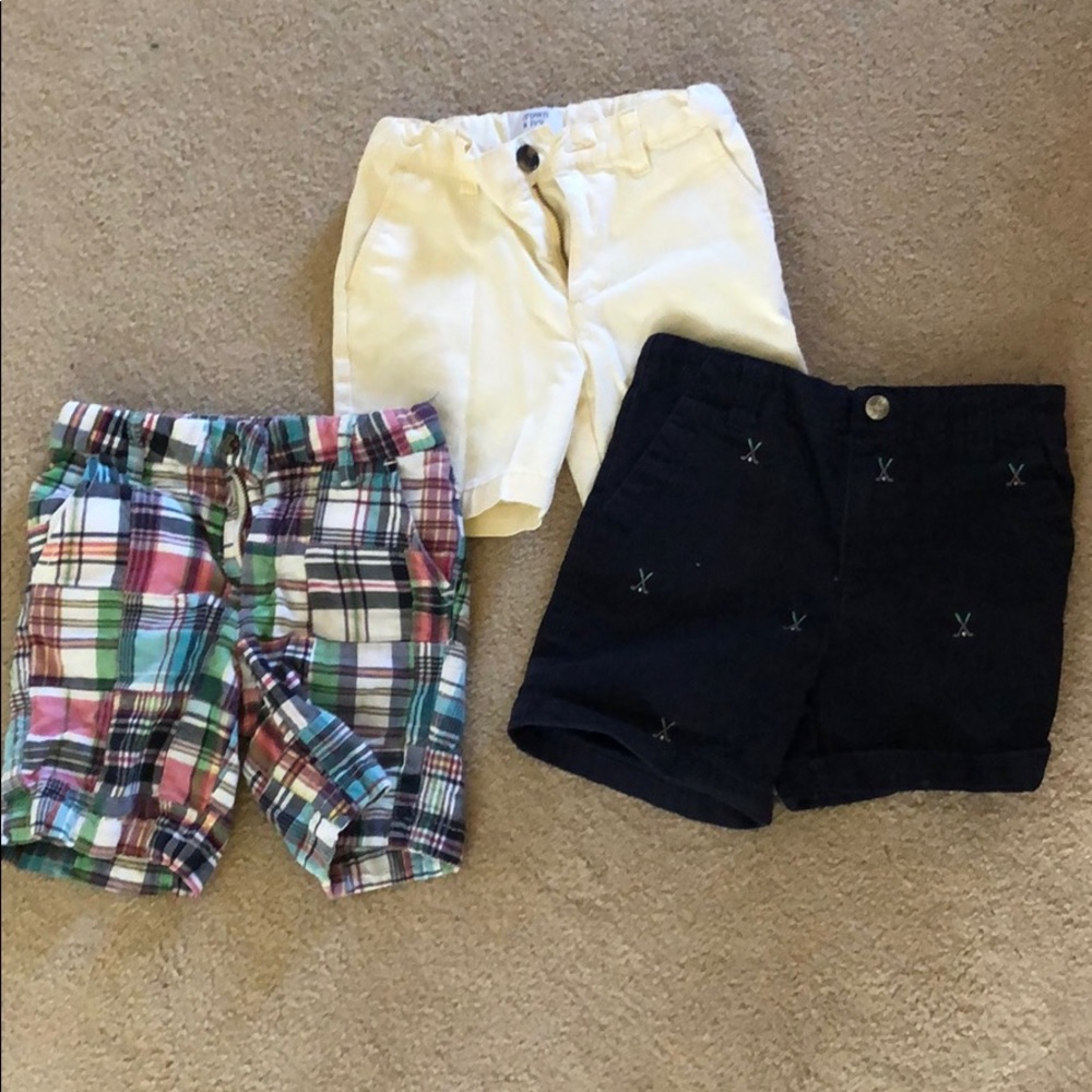 3 shorts